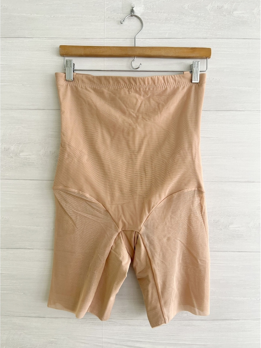NWT Honeylove SuperPower Short XL Sand High Waist Shapewear Compression